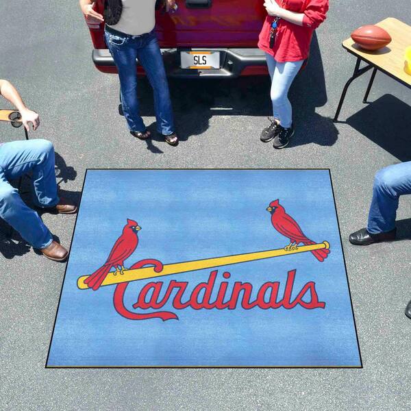 Fanmats St. Louis Cardinals Tailgater Rug - 5ft. x 6ft., Blue