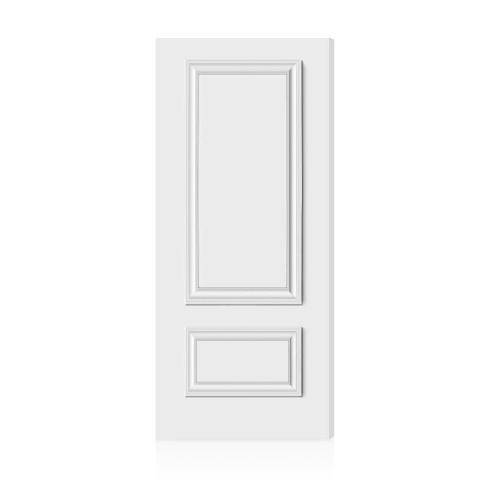 Palazzo 2 Panel 28 in. x 84 in. White Hollow Core Composite Interior Door Slab price history on PriceWatchPro