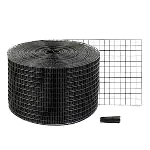 8 in. x 100 ft. Solar Panel Bird Guard,0.04 in. Steel, Garden Fence, Critter Guard Roll Kit with Rust-Proof PVC Coating