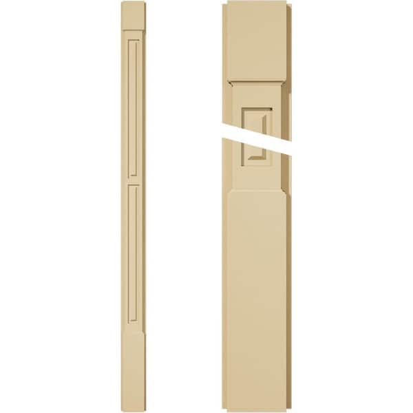 Ekena Millwork 2 in. D x 5 in. W x 82 in. L Primed Polyurethane Pilaster 1- Pack