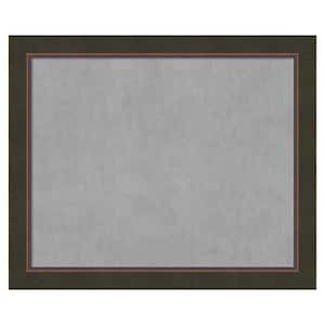 Milano Bronze 46 in. x 38 in Framed Magnetic Board