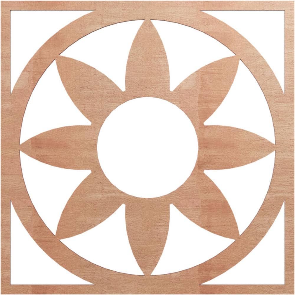0.375 in. D x 24 in. W x 24 in. H Wood (Cherry) Medallion Moulding price history on PriceWatchPro