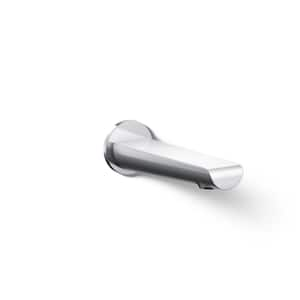 Avid Wall-Mount Bath Spout in Polished Chrome