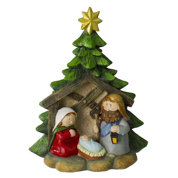 Wooden Santa Claus figurine 9 1/2