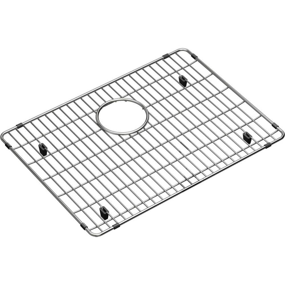 Elkay Crosstown 14.125 in. x 19.375 in. Bottom Grid for Kitchen Sink in Stainless Steel