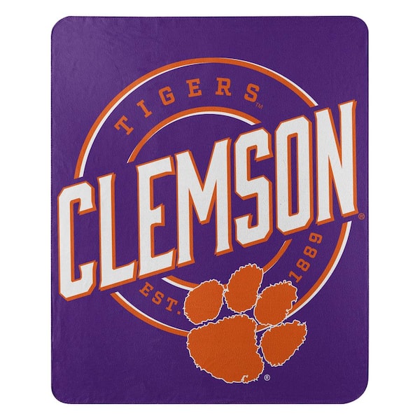 THE NORTHWEST GROUP NCAA Clemson Campaign Fleece Throw
