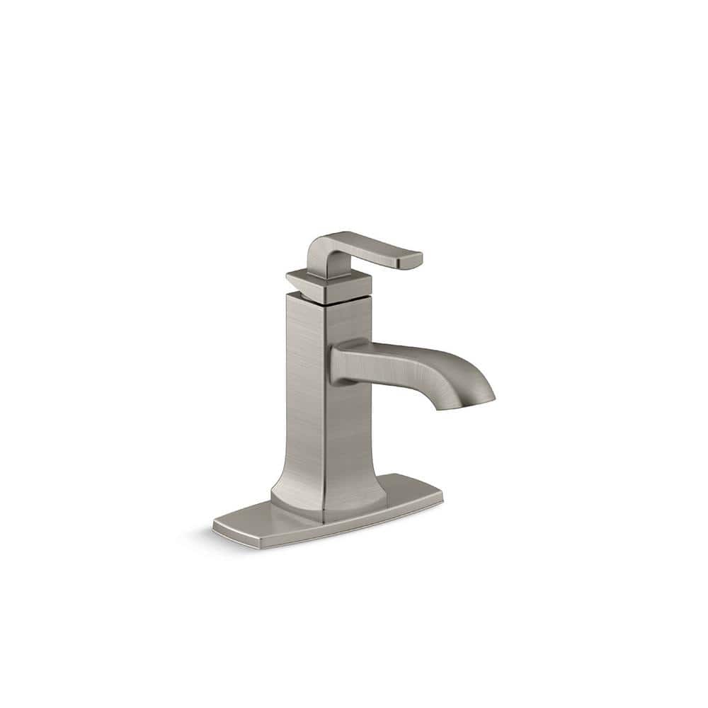 KOHLER Rubicon Single Hole Single-Handle Bathroom Faucet in Vibrant Brushed  Nickel K-R76214-4D-BN The Home Depot