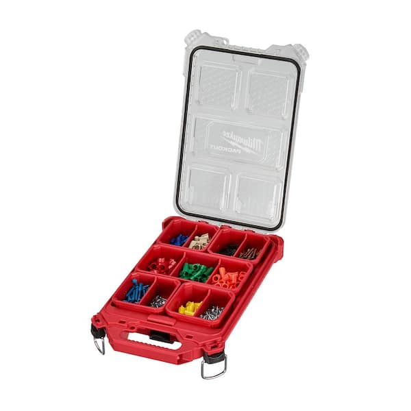 PACKOUT 5-Compartment Low-Profile Small Parts Organizer (2-Pack)