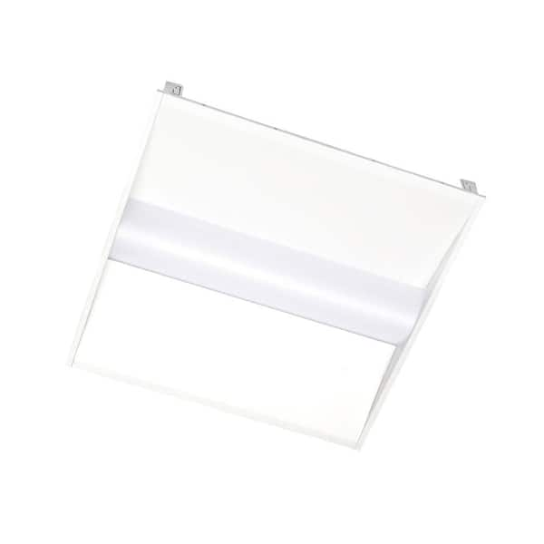 HALCO LIGHTING TECHNOLOGIES 2 ft. x 4 ft. 3384- 5889 Lumens Volumetric Integrated LED White Panel Light, Wattage and CCT Selectable 3500/4000/5000K