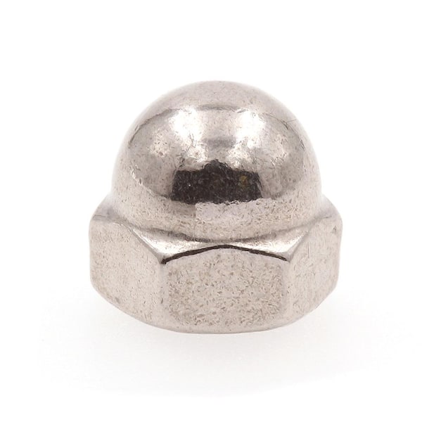 Prime-Line #6-32 Grade 18-8 Stainless Steel Acorn Cap Nuts (25-Pack)