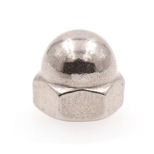 #6-32 Grade 18-8 Stainless Steel Acorn Cap Nuts (25-Pack)