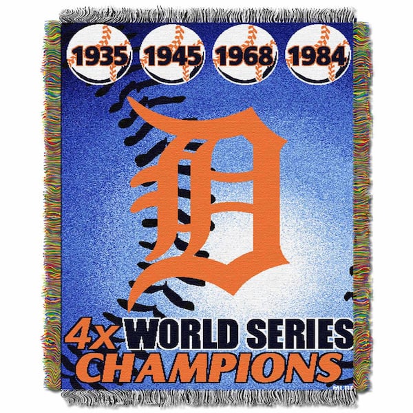 THE NORTHWEST GROUP Detroit Tigers Polyester Throw Blanket