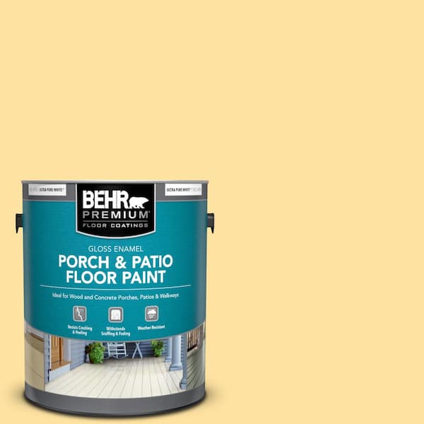 BEHR PREMIUM 1 gal. #P280-3 Polka Dot Skirt Gloss Enamel Interior/Exterior Porch and Patio Floor Paint