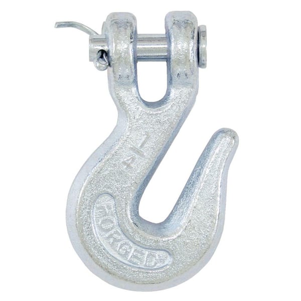 Everbilt 1/4 in. Zinc-Plated Clevis Slip Hook CH8011S-6 - The Home
