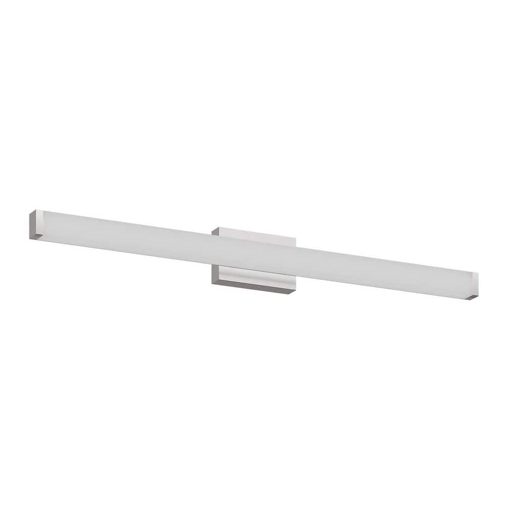 40.6 in. 1 Sand Nickel Vanity Light with Acrylic Shades price history on PriceWatchPro