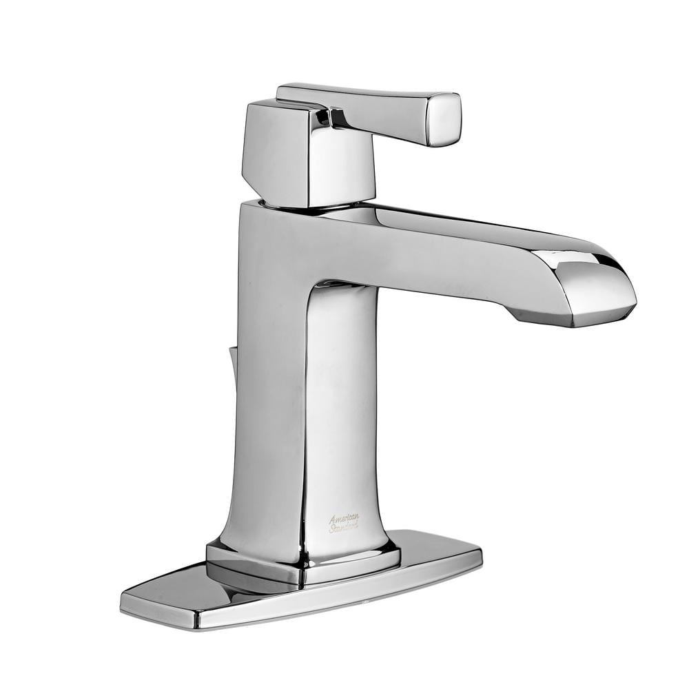 Manhattan Bridge Inspired Polished Chrome Single-Handle Bathroom Faucet