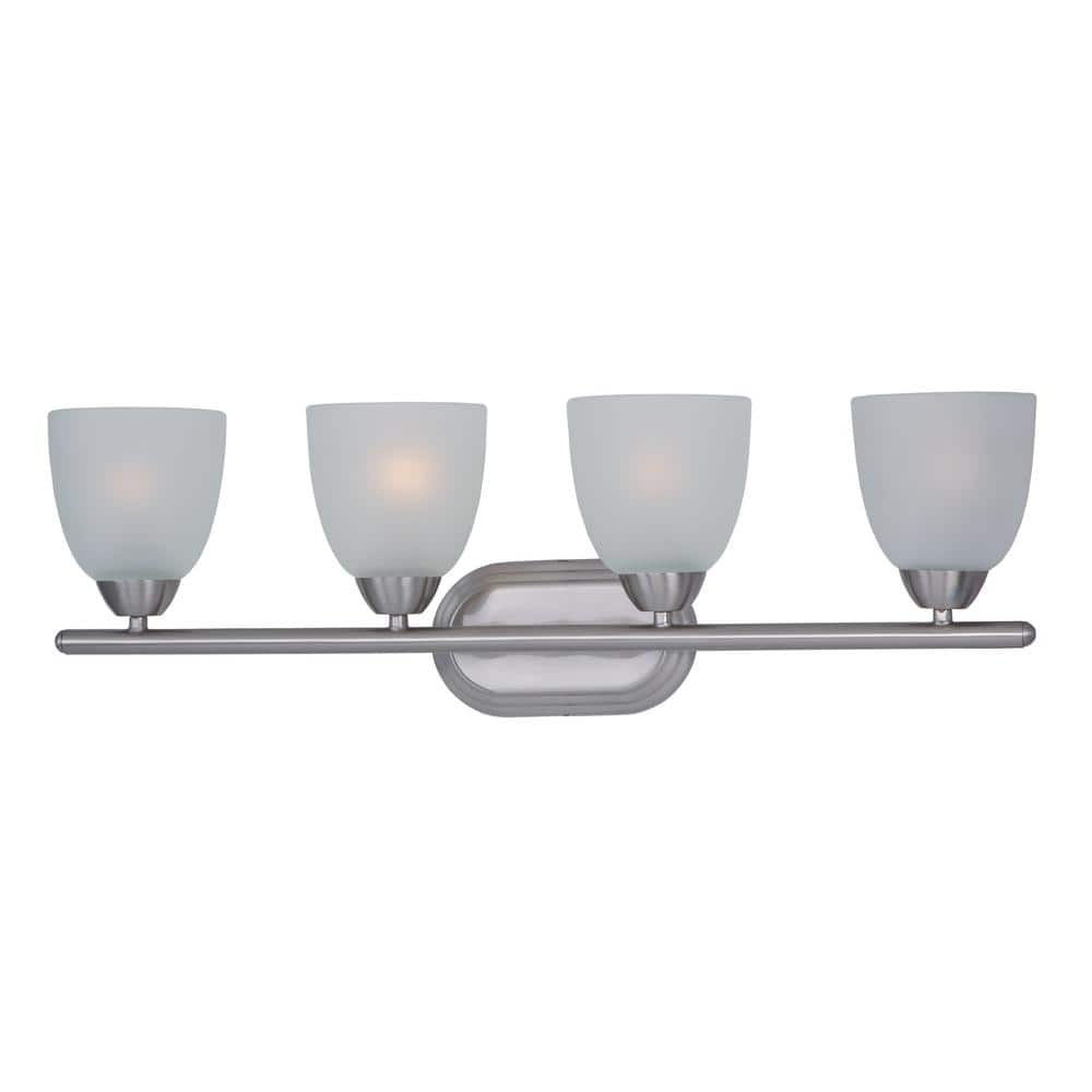Axis 4-Light Satin Nickel Bath Vanity Light price history on PriceWatchPro