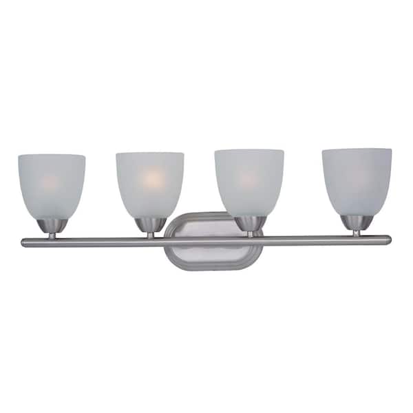 Maxim Lighting Axis 4-Light Satin Nickel Bath Vanity Light