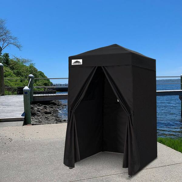 テント Black Portable Pop Up Dressing Room Model Changing Fitting Tent Outdoor Camping : GigaTent Pop Up Pod Changing Room Privacy Tent