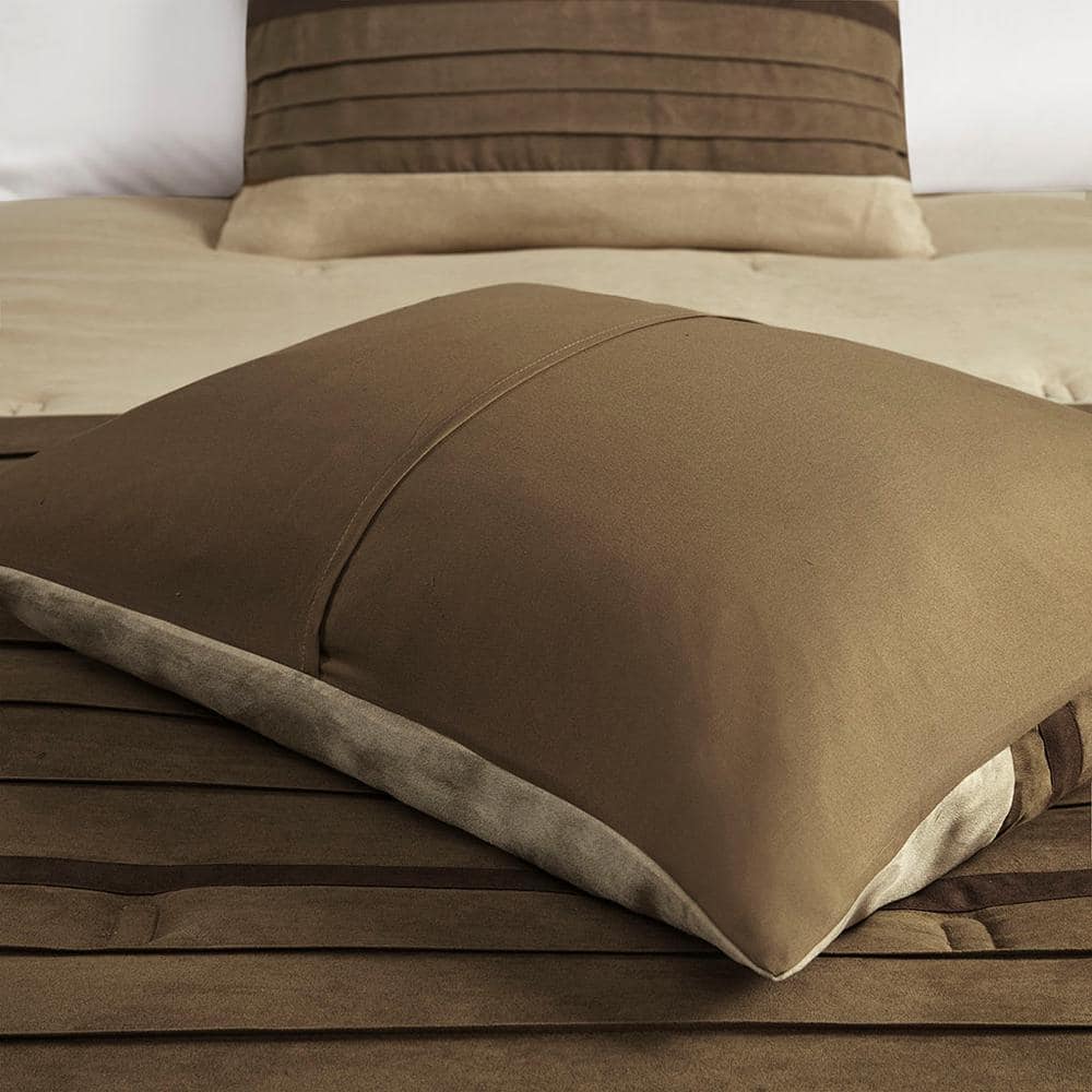California King Natural Microfiber 7-Piece Comforter Set