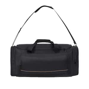 Telescope Case, 22 in., Telescope Storage Bag with Fixed Buckles, Black, Fabric, Briefcase with 17 in. Laptop