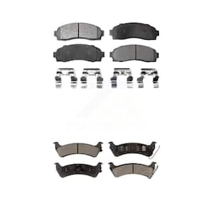 Front Rear Ceramic Brake Pads Kit For Ford Explorer Sport Trac KTC-100414