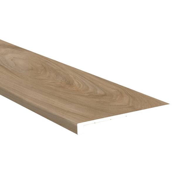Balsam Blonde 5/4 in. T x 12 in. W x 47.25 in. L Luxury Vinyl Stair Tread Molding (2-pieces/case)