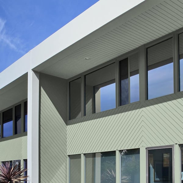 1 gal. #440E-3 Topiary Tint Satin Exterior Paint