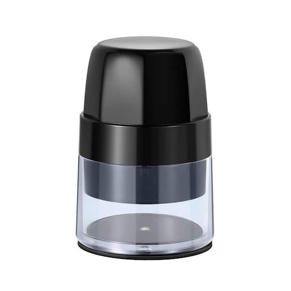 Easy Twist Garlic Mincer Grinder Black Versatile Kitchen Chopper for Garlic Ginger Herbs Nuts BPA-Free Dishwasher Safe