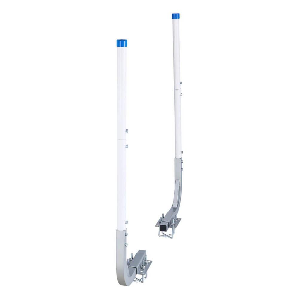 Boat Trailer Guides, 30.5 in. /47.5 in. Height Guide Poles, 2PCS High-Hardness Steel Trailer Guide-Ons, Adjustable Poles price history on PriceWatchPro