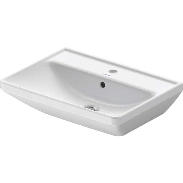 Duravit D-Neo Ceramic Rectangular Vessell Home - Depot Sink 2366600000 The
