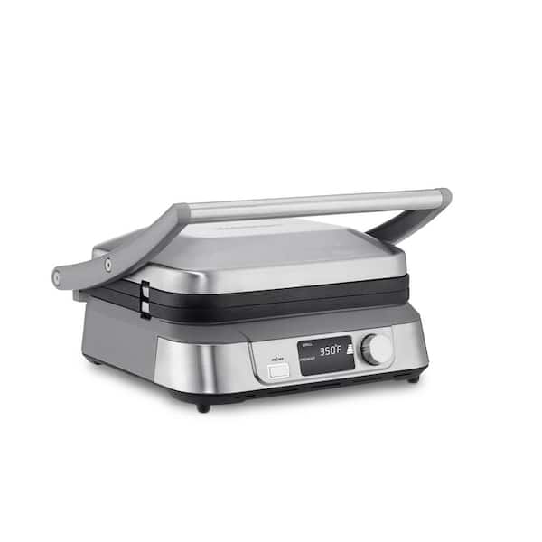 https://images.thdstatic.com/productImages/bc22f51d-0368-4307-8b32-40f6b10ec78e/svn/silver-brushed-stainless-cuisinart-panini-presses-gr-5b-4f_600.jpg
