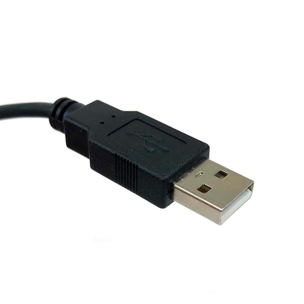 Micro Connectors, Inc USB to Dual Serial Adapter Windows Vista/Mac - The Home Depot