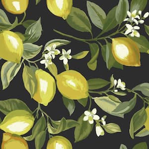 Lemon Zest Peel and Stick Wallpaper (Covers 28.29 sq. ft.)