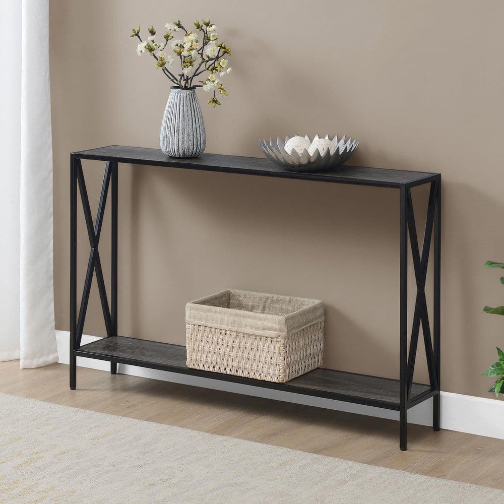 Convenience Concepts Tucson 47.25 in. L Weathered Gray 29 in. H