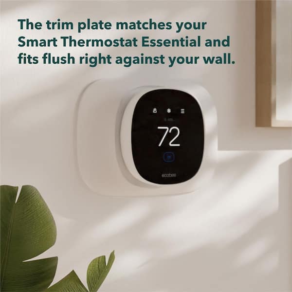 What Color Is The Backplate On This Ecobee3 Lite Smart Thermostat