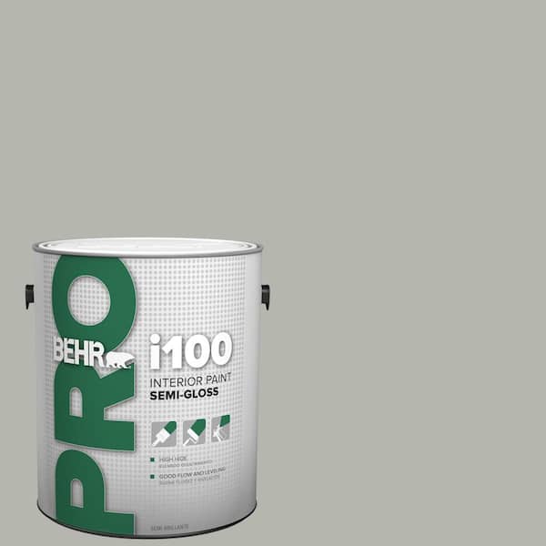 BEHR PRO 1 gal. #PPU25-08 Heirloom Silver Semi-Gloss Interior Paint
