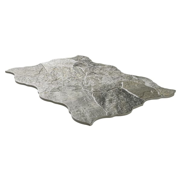MSI Neptune Gray Stone Look Matte Porcelain Floor and Wall Tile 17