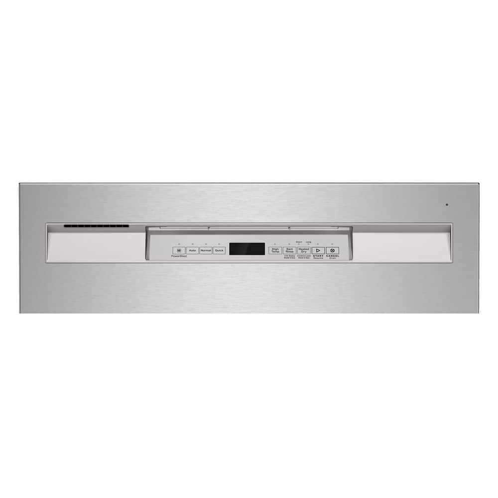 Fingerprint Resistant Stainless Steel Tub Dishwasher with Dual Power Filtration