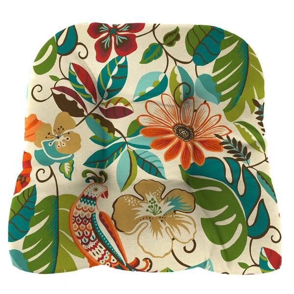 Jordan Manufacturing Lensing Outdoor Square Toss Pillows, Jungle, 16