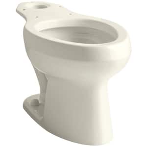 Wellworth Pressure Lite Elongated Toilet Bowl Only in Biscuit