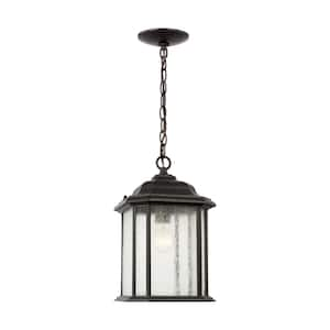 Kent 1-Light Oxford Bronze Outdoor Pendant Light