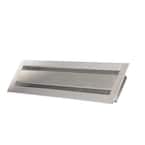 3.5 in. x 14 in. Galvanized Steel Brandguard Soffit Vent Fire/Ember Resistant