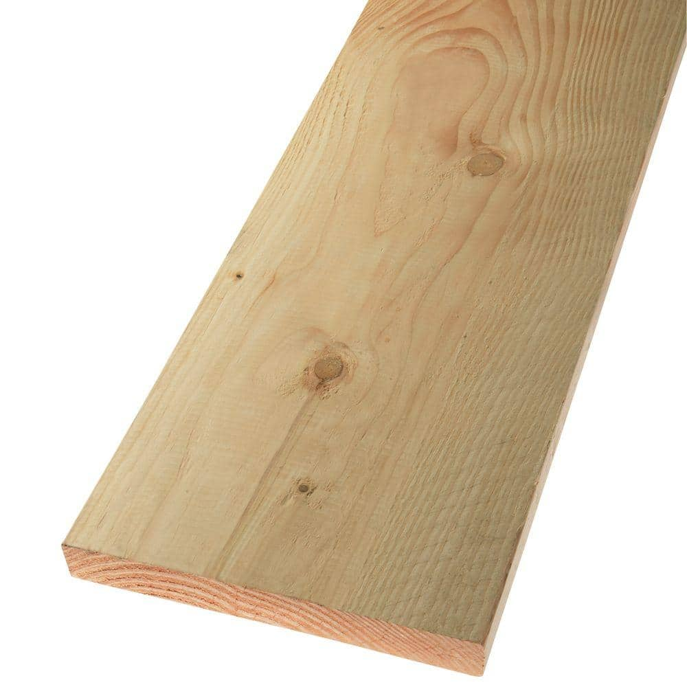 2 In X 12 In X 8 Ft Premium 2 And Better Douglas Fir Lumber The Home Depot