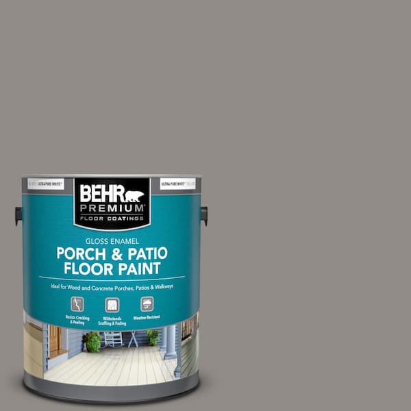 BEHR PREMIUM 1 gal. #790F-4 Creek Bend Gloss Enamel Interior/Exterior Porch and Patio Floor Paint