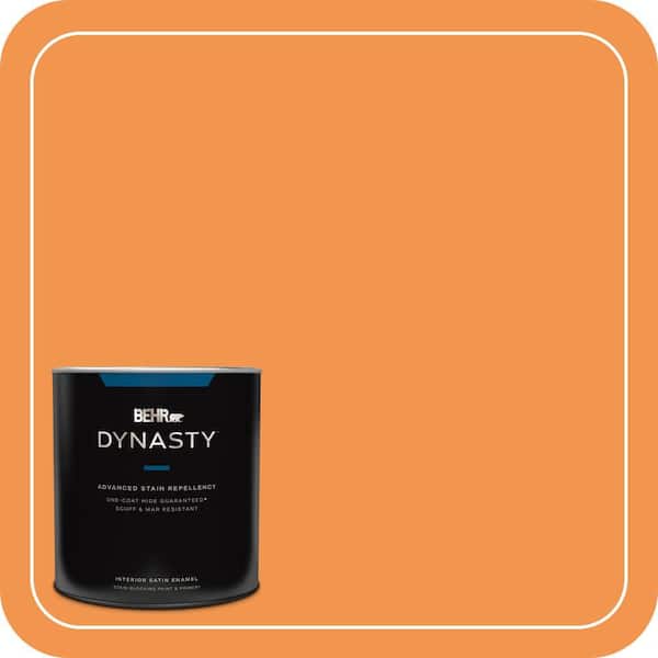 BEHR DYNASTY 1 qt. #P230-6 Toucan Satin Enamel Interior Stain-Blocking Paint & Primer