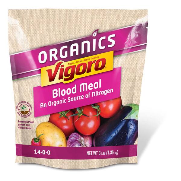 Vigoro 3 lbs. Organic AllPurpose Blood Meal Plant Food Fertilizer
