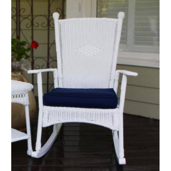 white wicker bistro set home depot