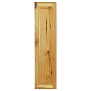 Hampton 10 in. W x 39.75 in. H Wall Cabinet Decorative End Panel in Natural Hickory