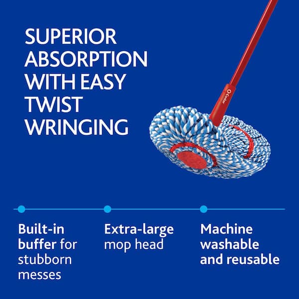 MicroTwist MAX Microfiber Wet Mop